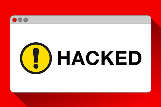 Hacked banner