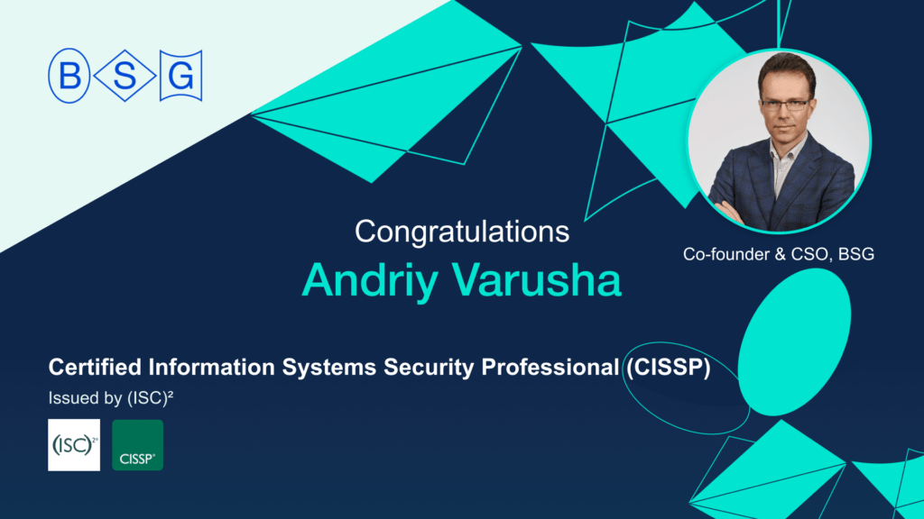 Andriy Varusha - Certified Information Systems Security Professional (CISSP)