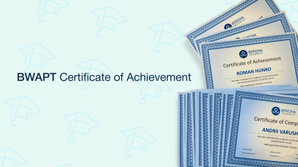 Certificate of Achievement