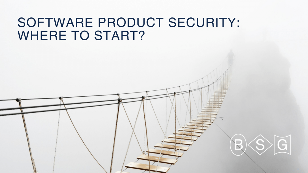 Software Product Security Where To Start